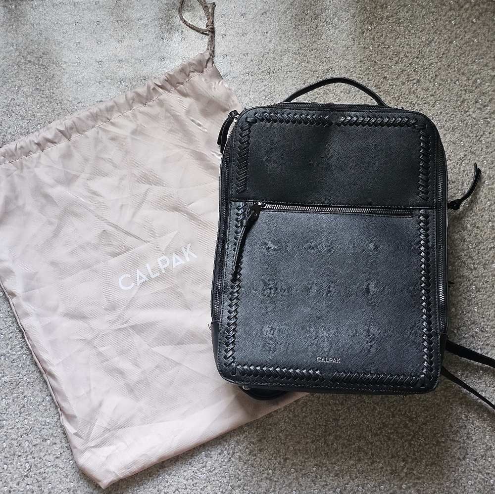 CalPak Kaya 15in. Laptop Backpack in Black